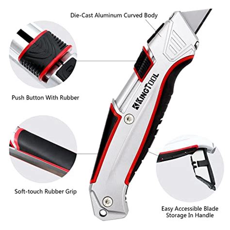 stainless steel industrial grade automatic self retracting box cutter|slice automatic box cutter.